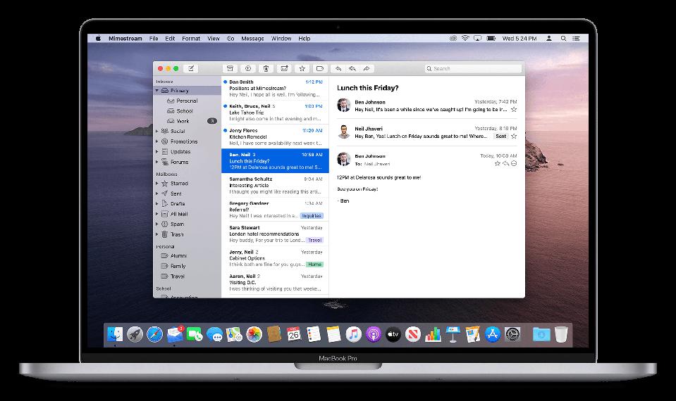 is there an app for gmail on mac